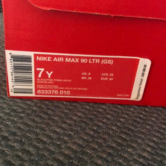 Black and Pink Air Max - Picture 5 of 5